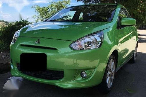 casa maintained mitsubishi mirage gls 2014 1st own cebu lady driven