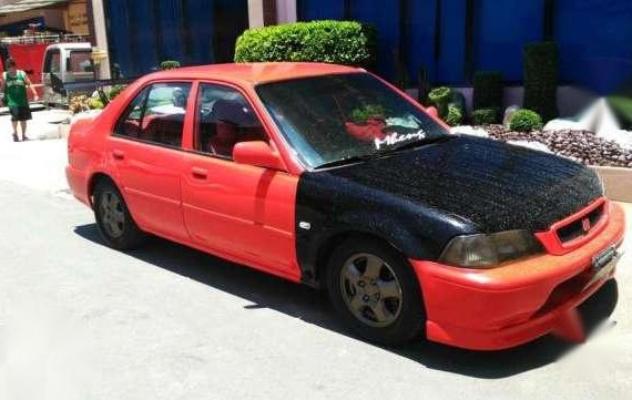 Honda City 1997 Manual Red For Sale 