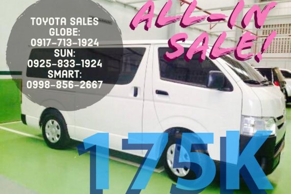 BRAND NEW!!! 2018 Toyota Hiace Commuter for sale