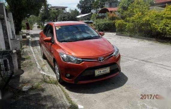 Toyota Vios 2015 1.3 E AT Orange For Sale