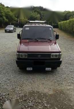 Toyota Tamaraw FX 1994 MT Red For Sale