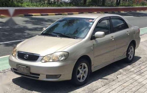 ALL STOCK Altis G 2002 FOR SALE