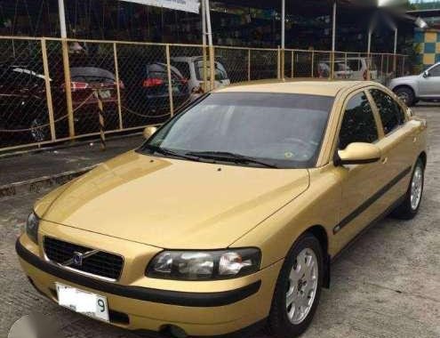 2001 Volvo S60 AT Golden Sedan For Sale