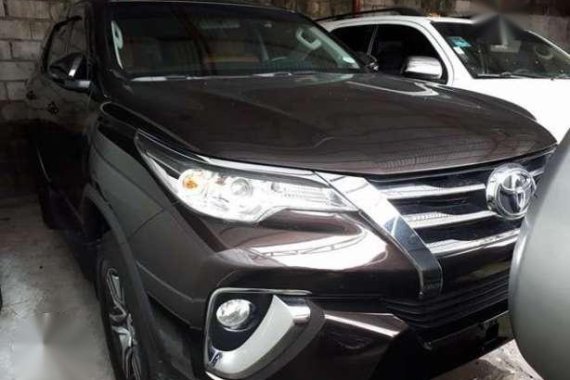 Toyota 2016 Fortuner 2.4 G Brown Matic 2.800kms mileaged