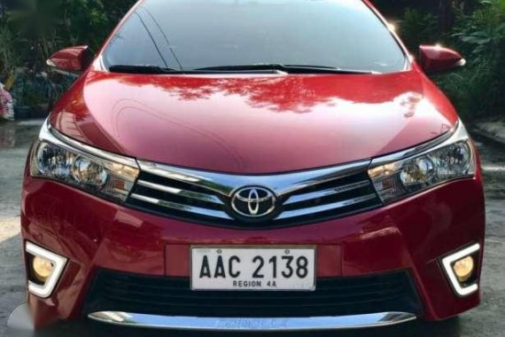 2014 Toyota Altis Top of the line V for sale 