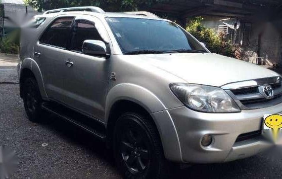 Toyota Fortuner 2007 model DIESEL for sale 