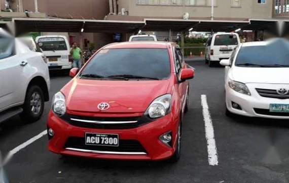 2016 Toyota Wigo G Manual Red For Sale