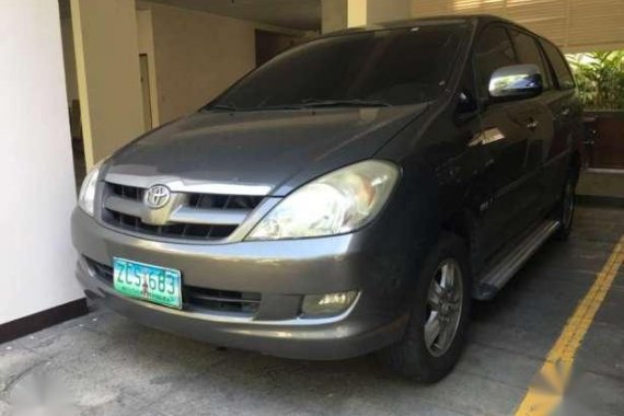 Toyota Innova G 2006 AT Gray For Sale