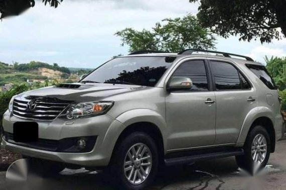 970t only 2013 toyota fortuner G 1st own for sale 