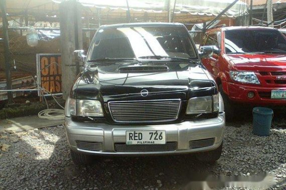 Isuzu Trooper 2002 black for sale