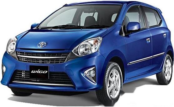 Toyota Wigo E 2017 blue for sale 