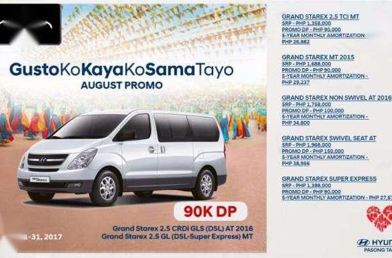 Brand-new Hyundai Starex for sale