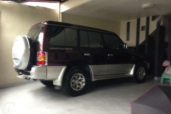 2001 Mitsubishi Pajero Field Master For Sale