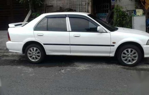 1999 Honda City 1.3 MT White Sedan For Sale