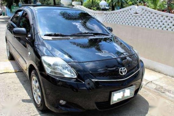 Toyota Vios 1.3E 2009 Manual Black For Sale