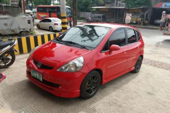 Honda Jazz 2005 MT Red HB For Sale 