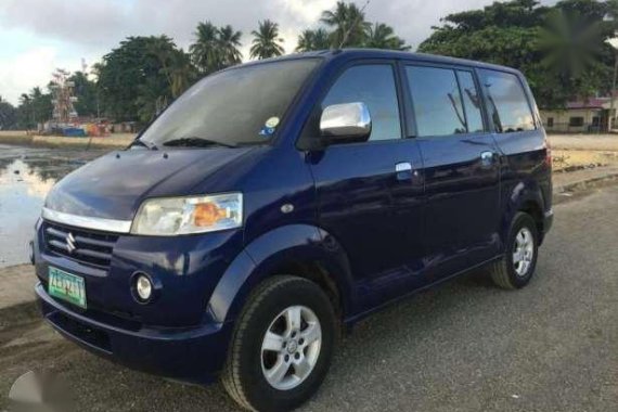 Suzuki APV Automatic Blue MPV For Sale