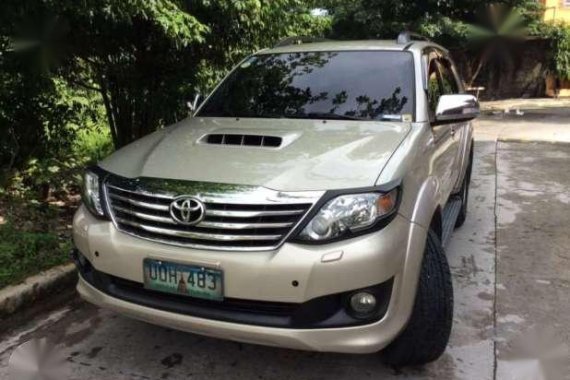 Toyota Fortuner G 2013 top of the line for sale