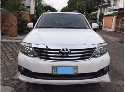 2012 Toyota Fortuner 2.7G AT Gas for sale 