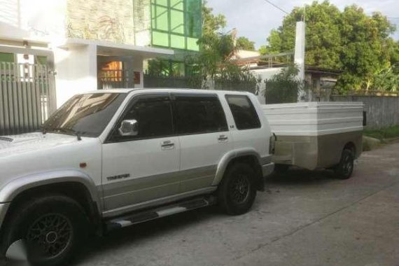 For sale Isuzu Trooper with Trailer