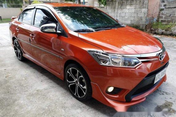 Toyota Vios 2015 orange for sale