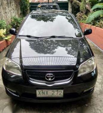 Toyota Vios 1.5 G 2004 MT Black For Sale