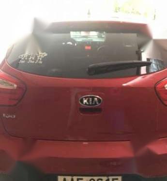 2014 Kia Rio Hatchback AT Red For Sale