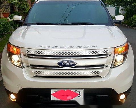 Ford Explorer 2012 White for sale