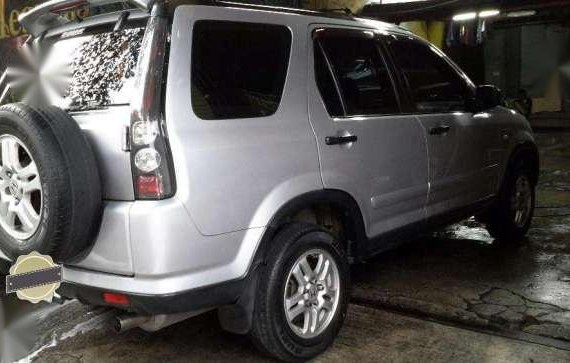 2002 Honda CRV AT Silver SUV For Sale