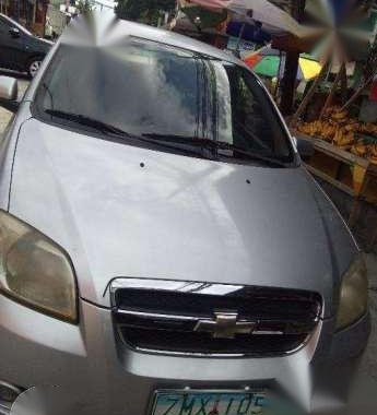 Chevrolet aveo Sedan silver for sale 