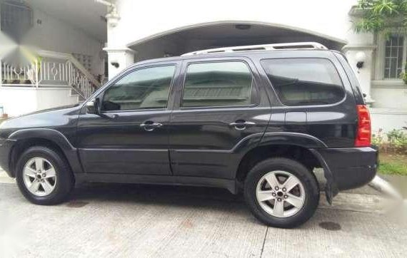 2009 Mazda Tribute 4x2 SUV AT Black For Sale