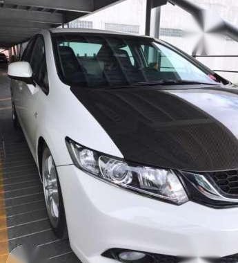 Honda Civic FB 2013 MT White Sedan For Sale