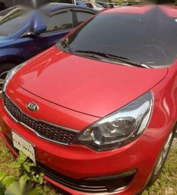 2016 kia rio ex MT sedan red for sale 