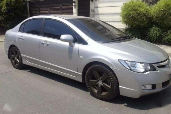 2008 Honda Civic 1.8S AT Silver Sedan For Sale