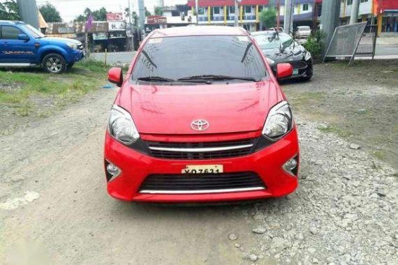Wigo g automatic hatchback red for sale 
