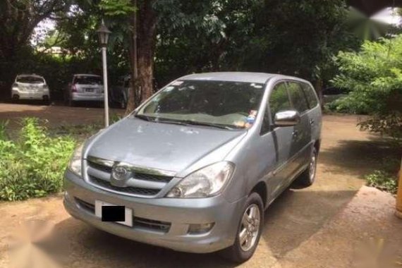 2007 Toyota Innova G Gas AT Blue For Sale