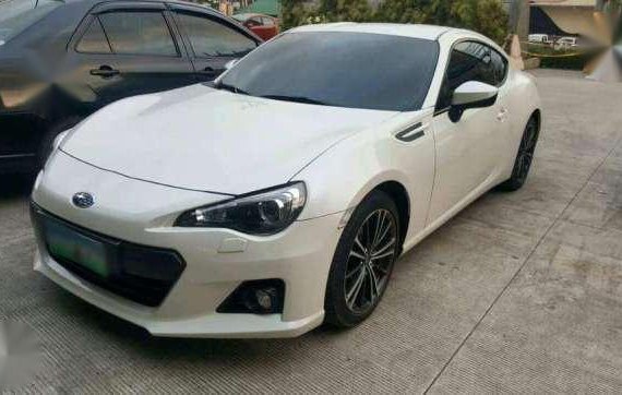 Subaru brz pearl white 2013 AT 2.0 toyota 86 for sale 