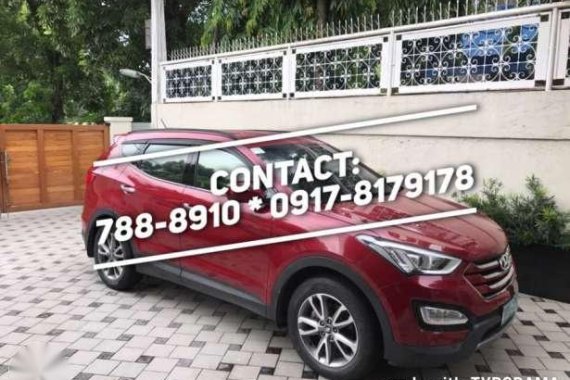 2013 - 2014 Hyundai Santa Fe crdi diesel Automatic for sale 
