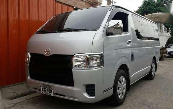 2016 Toyota Hiace Commuter 3.0 MT Silver For Sale