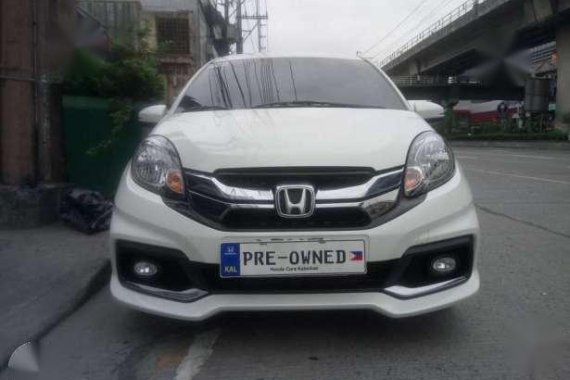 Low Mileage 2015 Honda Mobilio RS 1.5l AT For Sale