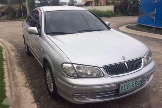 NISSAN Sentra Exalta 2002 sedan silver for sale 