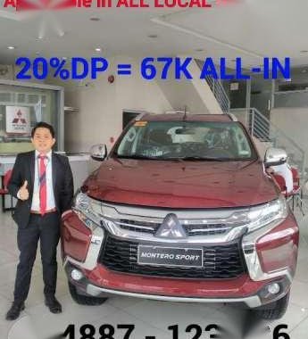 Montero Sport ALL IN promo low down for sale