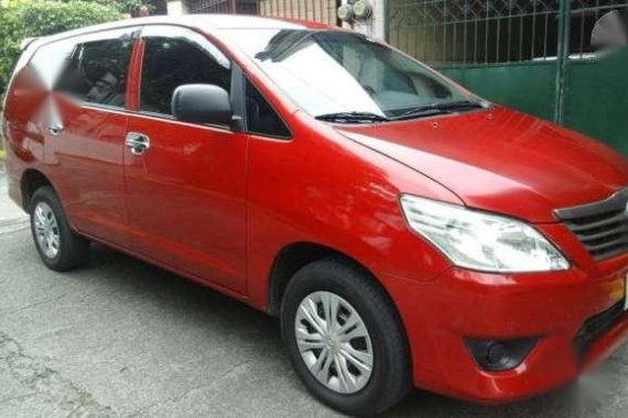 Toyota innova van red for sale 