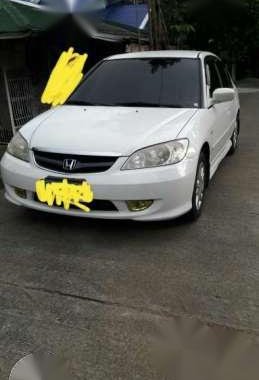 2005 Honda civic VTI sedan white for sale 
