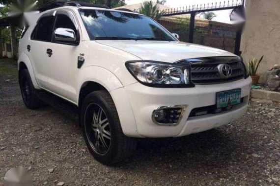 For sale Toyota Fortuner G 2010 MT (Diesel)