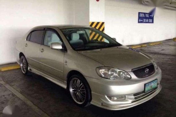 For sale 2002 Toyota Corolla Altis