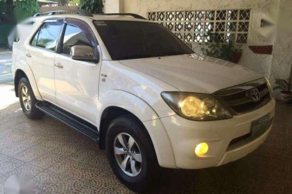 All Original Toyota Fortuner G 2.5 2007 AT For Sale