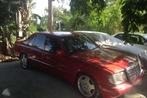 1990 Mercedes Benz W124 260e AT Red For Sale