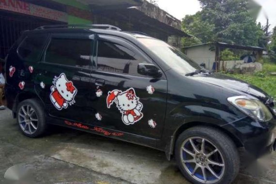 Avanza G toyota SUV black for sale 