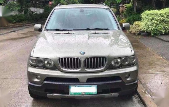 BMW X5 3.0i SUV silver for sale 